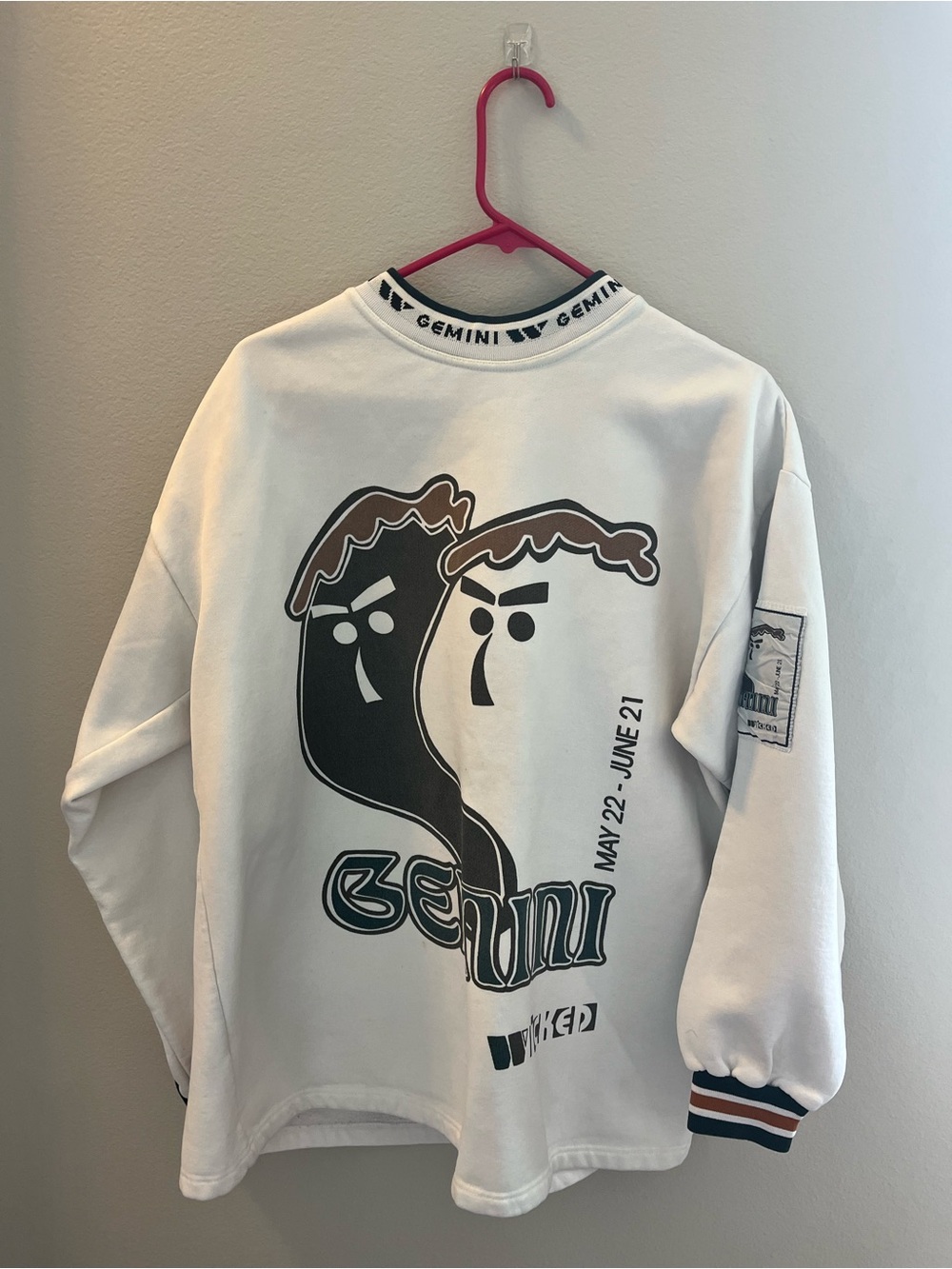 Vintage Wicked Gemini Crewneck Sweater